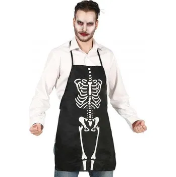 Karnevalový kostým joke21 Zástěra - kostlivec