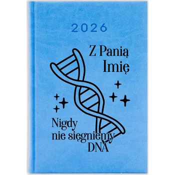 Kalendář Knižkový kalendář 2026 A5 FunnyCase modrý