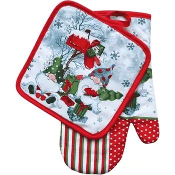 Chňapka Sada chňapka s podložkou Zima