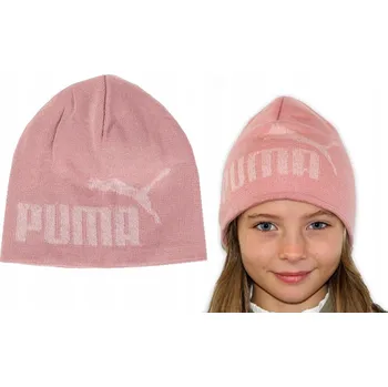 Čepice Puma zimní čepice beanie růžová, univerzální velikost