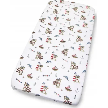 Prostěradlo Kerstin PROSTĚRADLO NA POSTÝLKU 140x70 cm BAVLNA