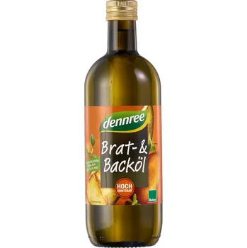 Sušená potravina Olej slunečnicový rafinovaný 1 l BIO DENNREE