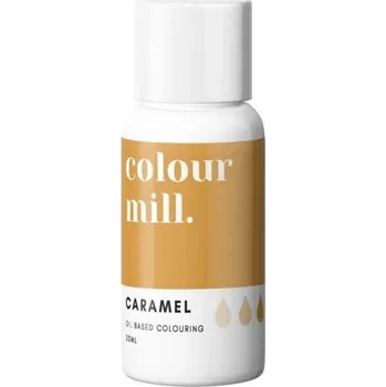 Potravinářské barvivo COLOUR MILL BARVA TEKUTÁ - HNĚDÁ KARAMELOVÁ (CARAMEL) 20 ml