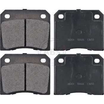 Brzdová destička Sada brzdových destiček, kotoučová brzda A.B.S. 36001