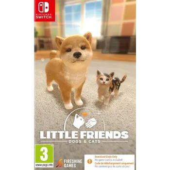 Hra pro Nintendo Switch Little Friends: Dogs & Cats (Code in Box)