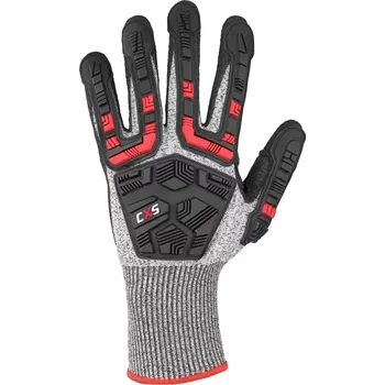 Pracovní rukavice CANIS CXS CUT-DEFEND IMPA Protipořezové rukavice s ochranou proti nárazu - 10