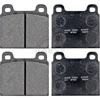 Brzdová destička Sada brzdových destiček, kotoučová brzda A.B.S. 36025