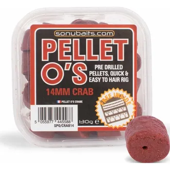 Sonubaits Pelety O´s s Dírou varianta: Krab 14 mm