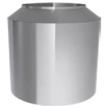 Hlavice pro radiátor Ukončovací hlavice, tl. 1,0 mm, prům. 180 mm