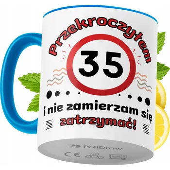 Hrnek Polidraw Hrnek Polidraw Narozeniny35 keramický 330 ml