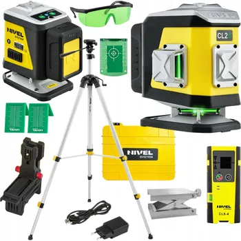 Měřící laser Zelený křížový laser Nivel System