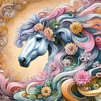 Puzzle Puzzle Vysněný Kůň 1000 Dílů Cherry Pazzi