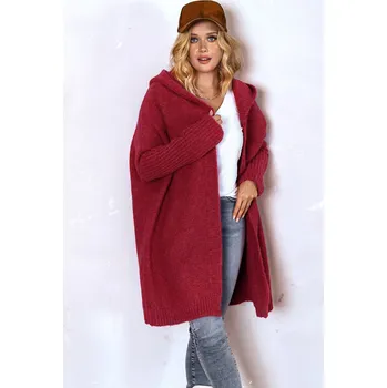 Dámský svetr SPLOTY Cardigan EMMA bordó