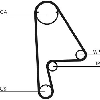 Vodní pumpa + sada ozubeného řemene CONTINENTAL CTAM CT862WP1