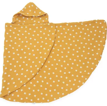 Prostěradlo Kerstin MUŠELÍNOVÝ KÁPANOVÝ RUČNÍK S KAPUCÍ PREMIUM