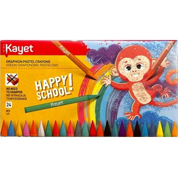 Kresba Grafitové Pastelky Kayet Pastel 24