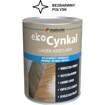 barva a nátěr na dřevo Akrylový lak EKOCYNKAL 700ml BEZBARVÝ LESK