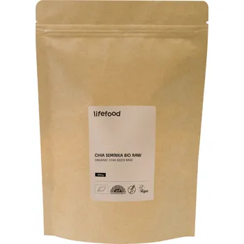 Lifefood Semínka chia RAW BIO (500 g)