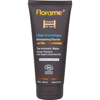 Šampon Sprchový šampon HOMME The Aromatic Water 200 ml BIO FLORAME
