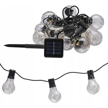 Venkovní osvětlení Girlanda Anslut 480 cm solární