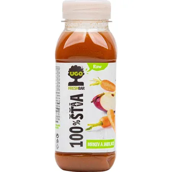 Šťáva 100% mrkev a jablko 250 ml UGO