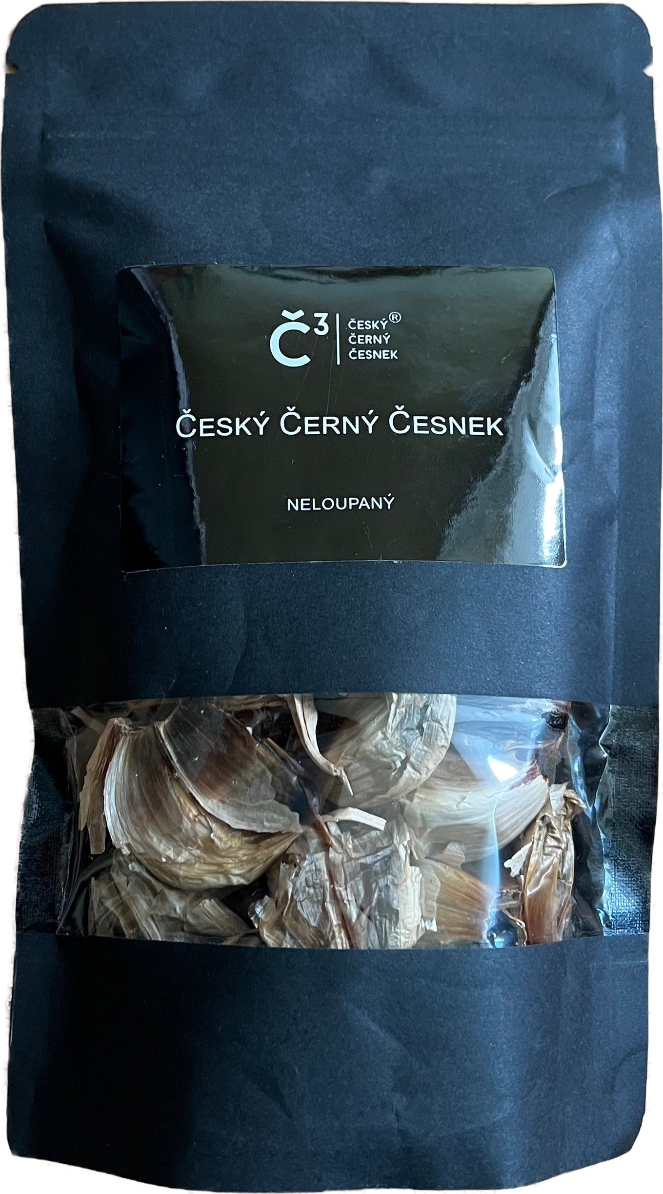 Česnek černý český neloupaný 150 g BLACK GARLIC