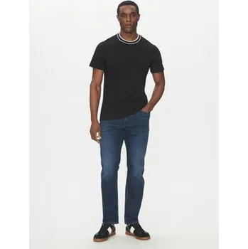 Pánské oblečení Lacoste T-Shirt TH8174 Černá Regular Fit 8