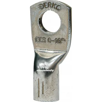 Kabelové oko 1x Měděné kabelové oko 10mm M6 ERKO KCS
