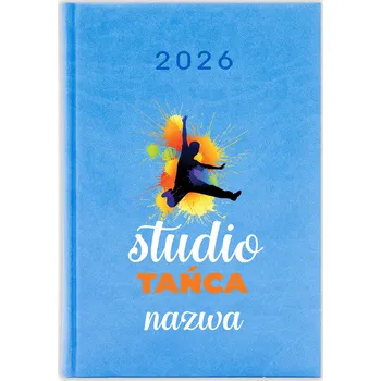 Kalendář Knižkový kalendář 2026 A5 FunnyCase modrý