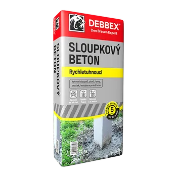 Průmyslové lepidlo DenBraven Sloupkový beton rychletuhnoucí 25 kg pytel