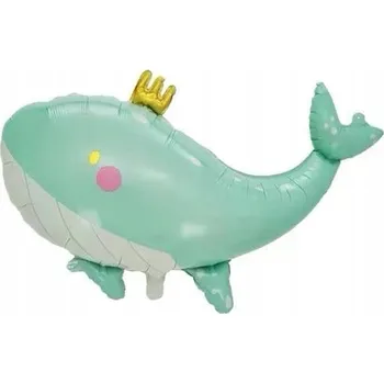 Balónek Foliový balónek Velryba 71x93 cm Oceán Moře