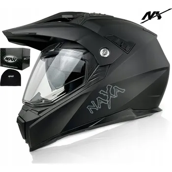 Helma na motorku Motocyklová přilba Naxa CO3 vel. XXL černá