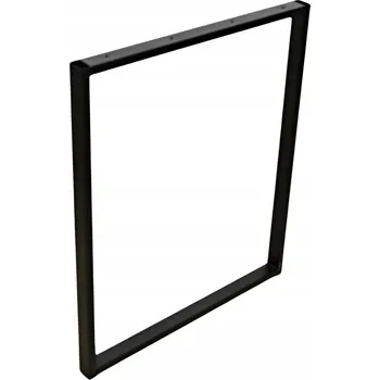 Jídelní stůl KOVÁNÍ, KOVOVÉ NOHY K STOLU, STOLOVÉ NOHY, NOHY K PSACÍMU STOLU 80x72 CM ČERNÉ 4x2 CM LOFT INDUSTRIAL 1 KS