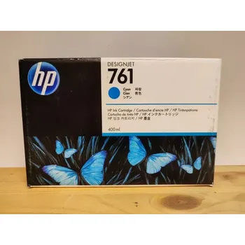 CM994A, HP 761 originální inkoustová náplň Cyan 400ml, po expiraci se zárukou