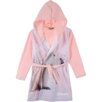 Dámské noční prádlo ŽUPAN USHUAIA Usrh 053 růžový - lední medvěd Velikost: 6