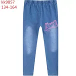 Dívčí riflové legíny/džegíny KUGO KK9857 vel.134
