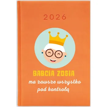 Kalendář Knižkový kalendář 2026 A5 FunnyCase modrý