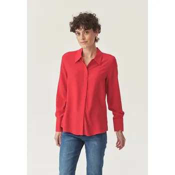 Dámská košile Tatuum VISKÓZOVÁ KOŠILE S KVĚTINOVÝM DOPLŇKEM – MEILIN