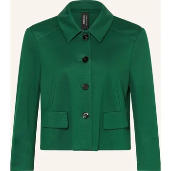 Dámský blejzr Marc Cain Dámská Bunda Hranatého Střihu, 556 dark jade green, 36