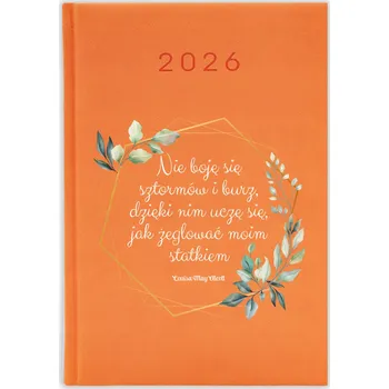 Kalendář Knižkový kalendář 2026 A5 FunnyCase modrý