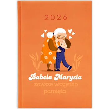 Kalendář Knižkový kalendář 2026 A5 FunnyCase modrý