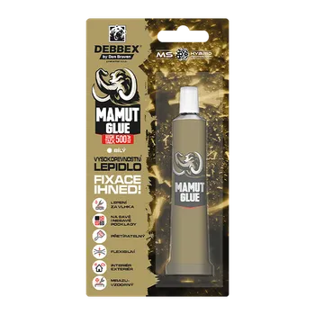 Průmyslové lepidlo DenBraven MAMUT GLUE High Tack 25 ml tuba v blistru bílá