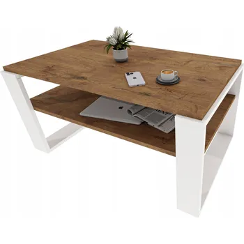 Konferenční stolek Konferenční stolek möbelkap obdélníkový 91 x 51 x 44 cm dub lancelot