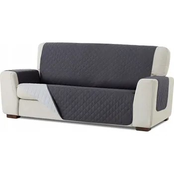 Přehoz na lůžko Přehoz na postel Belmarti polyester 130 cm x 195 cm šedý