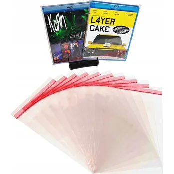 Blu-ray film Ochranné obaly na Blu-Ray Slim 50 Ks