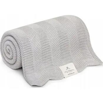 Dětská deka Bambusová deka fir light grey 80x100 cm - MY MEMI