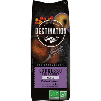 Káva Káva mletá Espresso 250 g BIO DESTINATION