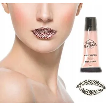 Odstranitelné tetování Smyvatelné tetování na rty zebra lesk na rty