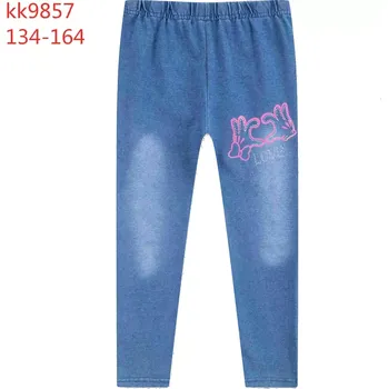 Dívčí legíny Dívčí riflové legíny/džegíny KUGO KK9857 vel.152