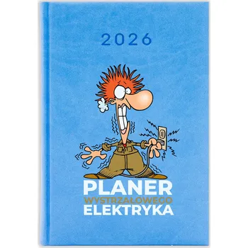 Kalendář Knižkový kalendář 2026 A5 FunnyCase modrý